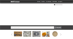 Desktop Screenshot of mattbolaget.se