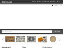 Tablet Screenshot of mattbolaget.se